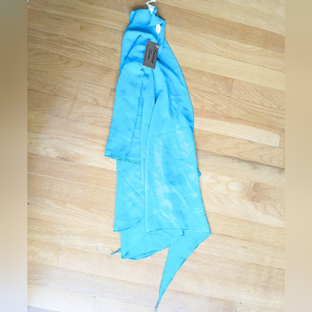 Teal beach wrap. With tags.